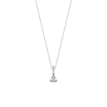 Load image into Gallery viewer, Eclectic Triangle  lab Grown Diamond  Pendant Set by Stefee Jewels