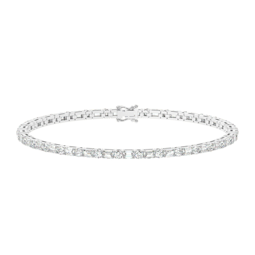 Geometric Lab Grown Diamond Bracelet for every occasion  by Stefee Jewels