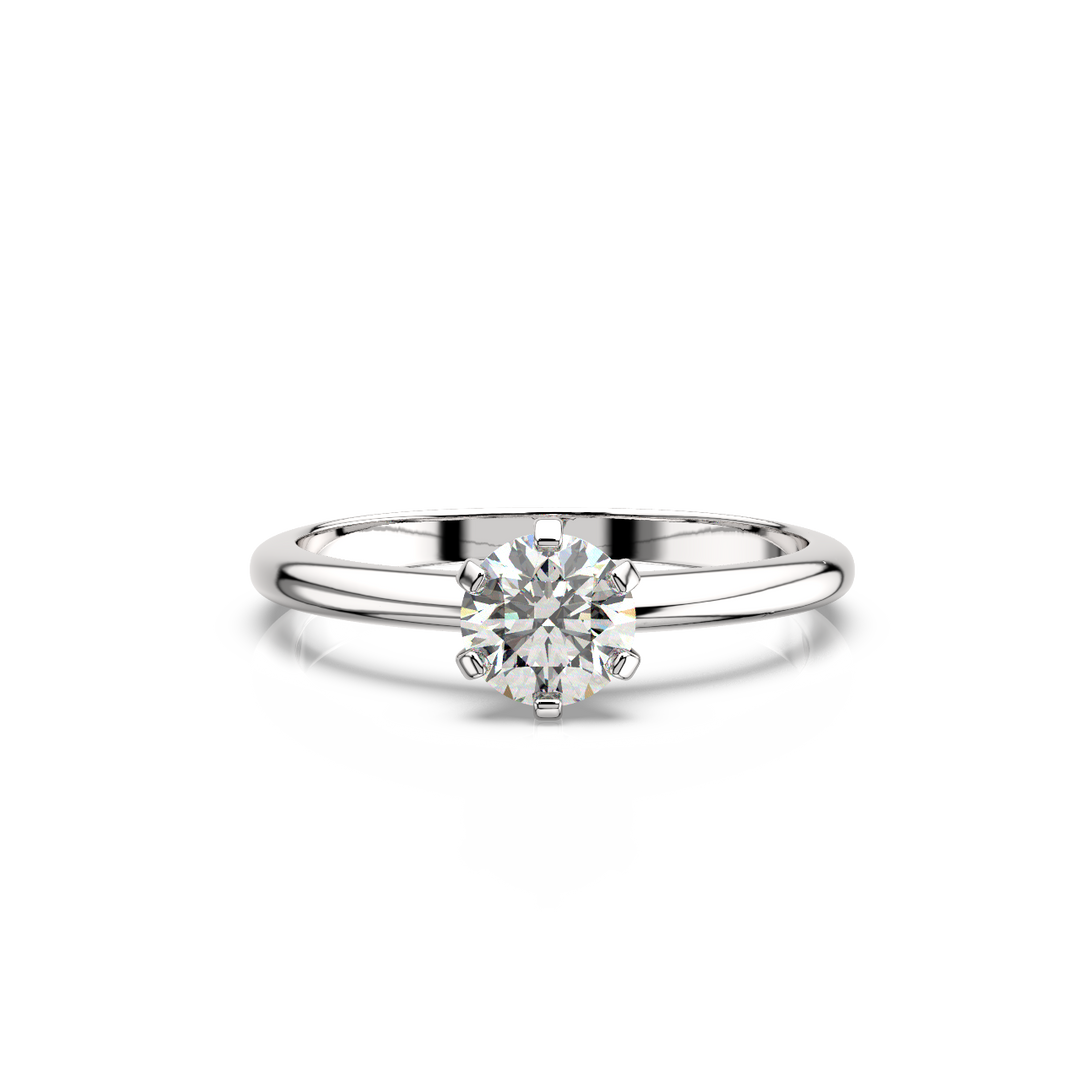 Solitaire 0.75 ct. Engagement Lab Grown Diamond Ring by Stefee