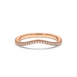 Load image into Gallery viewer, Rippling Round Lab Grown Diamonds Ring  by Stefee
