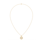 Load image into Gallery viewer, Striking Floral Lab Grown Diamond Pendant by Stefee Jewels