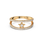 Load image into Gallery viewer, The Round Star  Lab Grown Diamond Ring by Stefee Jewels
