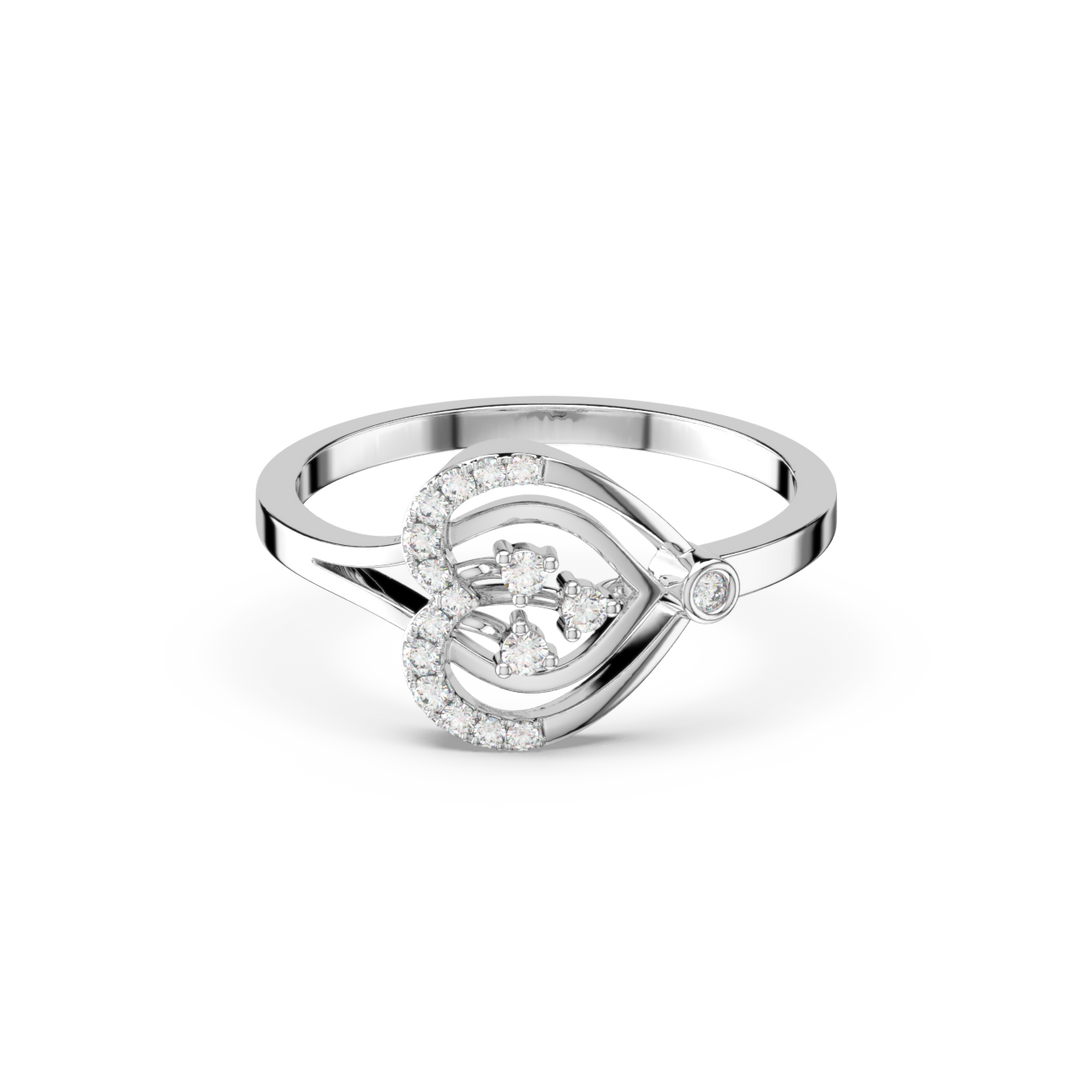 Cocktail  Lab Grown Diamond Ring by Stefee Jewels