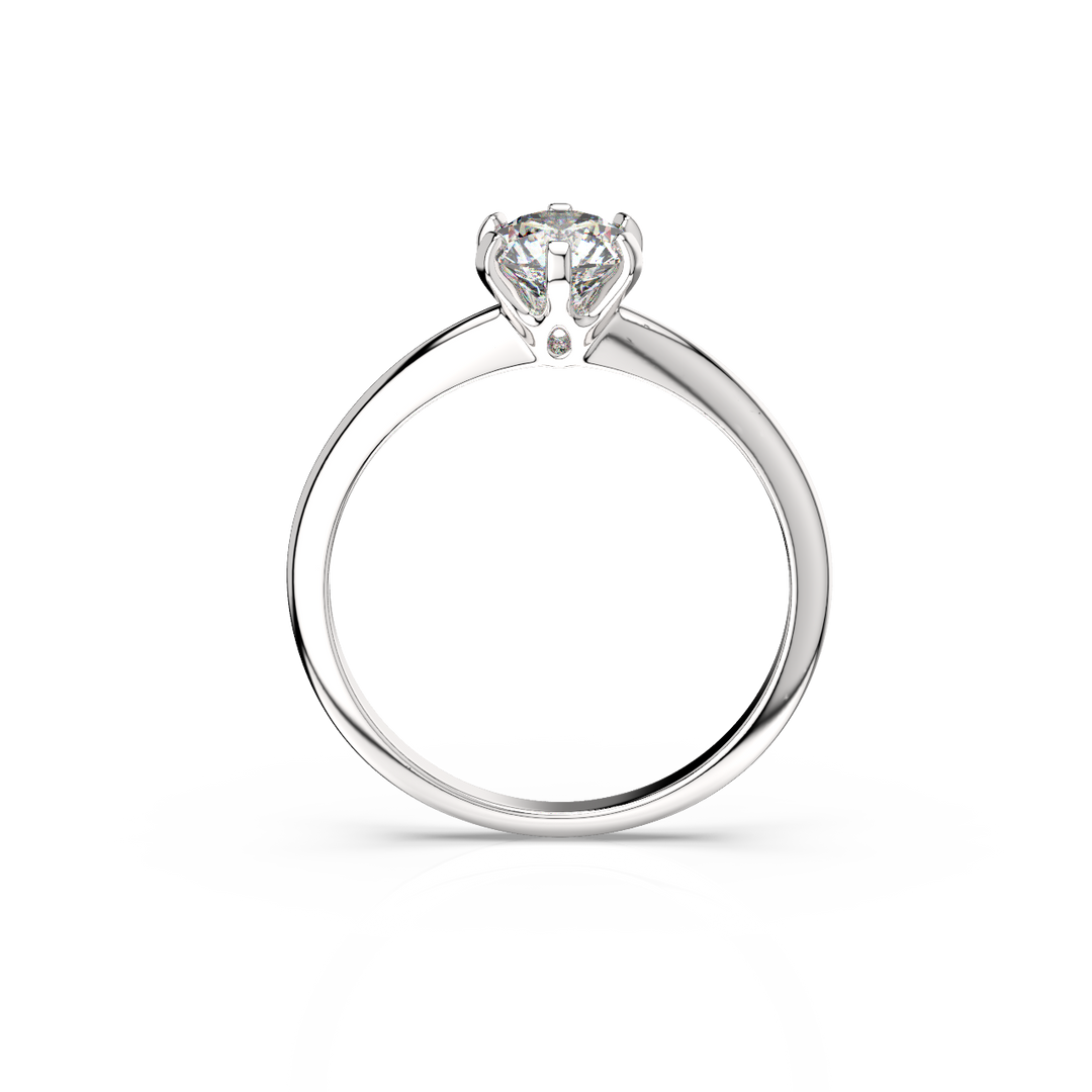 Solitaire 0.75 ct. Engagement Lab Grown Diamond Ring by Stefee Jewels