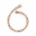 Load image into Gallery viewer, Elegant Motif Lab Grown Diamond Bracelets by Stefee Jewels