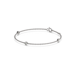Load image into Gallery viewer, Bezel Set 3  Lab Grown Diamond Bracelet by Stefee