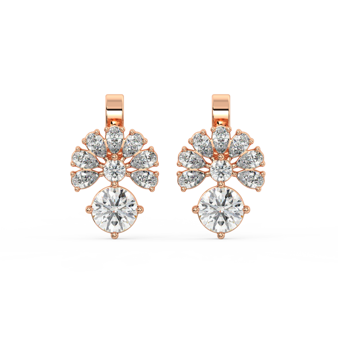 Brilliant Spark Lab Grown Diamond  Pendant Set by Stefee Jewels