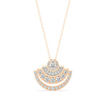 Load image into Gallery viewer, Moonshine Lab Grown Diamond Studded Pendants by Stefee Jewels
