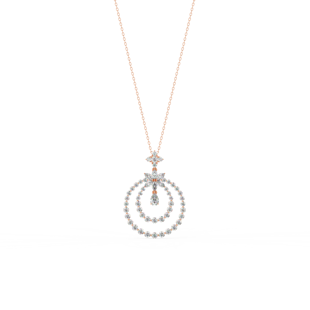 Elegant Spark Lab Grown Diamond Pendant by Stefee Jewels