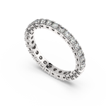 Load image into Gallery viewer, Small Petite Brilliant Round Band Lab Grown Diamond  Ring by Stefee