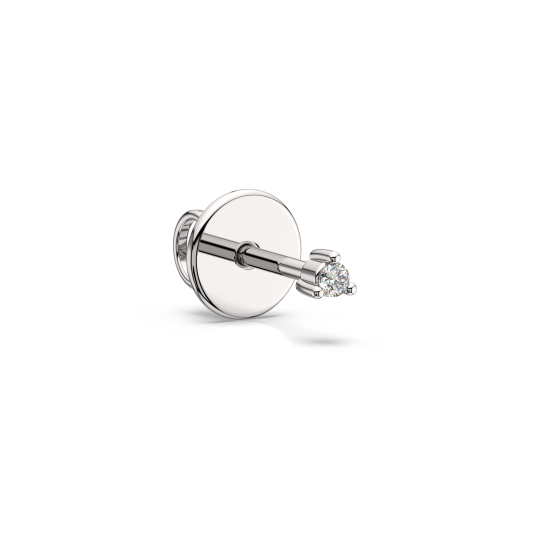 Tiny Diamond Studs Lab Grown Diamond Studs Earrings by Stefee