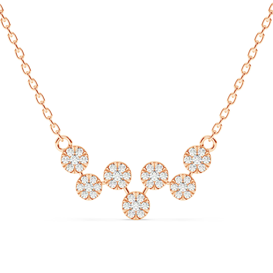 7 Vows Lab Grown Diamond Mangalsutra by Stefee Jewels