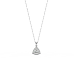 Load image into Gallery viewer, Triangle Fiesta lab Grown Diamond  Pendant Set by Stefee Jewels
