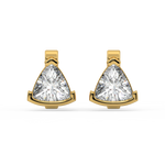Load image into Gallery viewer, Eclectic Triangle  lab Grown Diamond  Pendant Set by Stefee Jewels