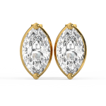 Load image into Gallery viewer, Luminous Love Lab Grown Diamond Stud Earrings by Stefee Jewels
