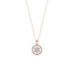 Load image into Gallery viewer, Blooming Radiance Lab Grown Diamond  Pendant Set by Stefee Jewels
