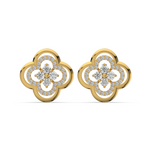 Load image into Gallery viewer, Radiant Reflections Lab Grown Diamond Stud Earrings by Stefee Jewels
