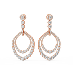 Load image into Gallery viewer, Timeless Round  Lab Grown Diamond Earrings By Stefee Jewels
