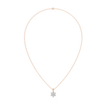 Load image into Gallery viewer, Gleaming Boom  Lab Grown Diamond  Pendant Set by Stefee Jewels