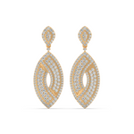 Load image into Gallery viewer, Bright Charms Lab Grown Diamond Drop Earrings by Stefee Jewels
