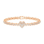 Load image into Gallery viewer, Delicate  Lab Grown Diamond Bracelet by Stefee Jewels