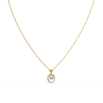 Load image into Gallery viewer, Lunar Radiance Lab Grown Diamond  Pendant Set by Stefee Jewels
