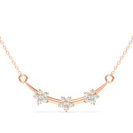 Load image into Gallery viewer, Elegant Blossom Lab Grown Diamond Mangalsutra by Stefee Jewels