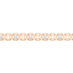 Load image into Gallery viewer, Bridal  Lab Grown Diamond Bracelet with sparkling  by Stefee Jewels