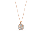 Load image into Gallery viewer, Glimmering Orbit Lab Grown Diamond  Pendant Set by Stefee Jewels