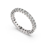 Load image into Gallery viewer, Small Petite Brilliant Round Band Lab Grown Diamond  Ring by Stefee Jewels