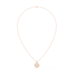 Load image into Gallery viewer, Striking Floral Lab Grown Diamond Pendant by Stefee Jewels