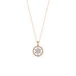Load image into Gallery viewer, Blooming Radiance Lab Grown Diamond  Pendant Set by Stefee Jewels