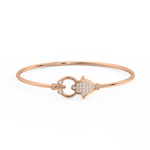 Load image into Gallery viewer, Interlocked Artistic Lab Grown Diamond Bracelets by Stefee Jewels