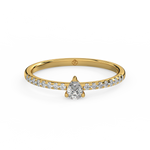 Load image into Gallery viewer, Novo Pink Lab Grown -Engagement Diamond Ring by Stefee Jewels