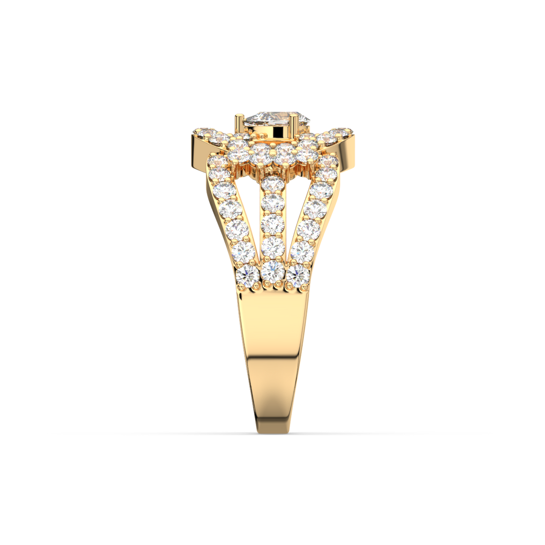 The Statement Maker's Lab Grown Diamond Ring by Stefee Jewels