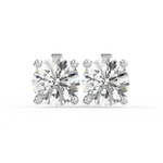 Load image into Gallery viewer, Solitaire Round Lab Grown Diamond Studs Earrings by Stefee
