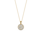 Load image into Gallery viewer, Glimmering Orbit Lab Grown Diamond  Pendant Set by Stefee Jewels
