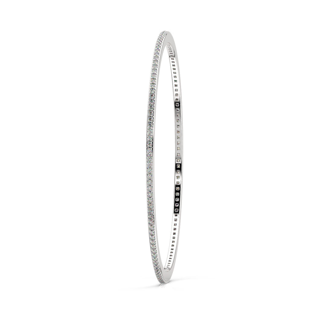 Metro bangle with Lab Grown Diamonds - Small by Stefee