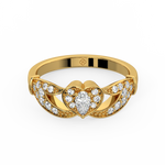 Load image into Gallery viewer, The Crown Lab Grown Diamond Wedding Ring by Stefee Jewels
