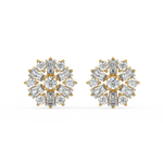 Load image into Gallery viewer, Radiant Flora Lab Grown Diamond  Pendant Set by Stefee Jewels