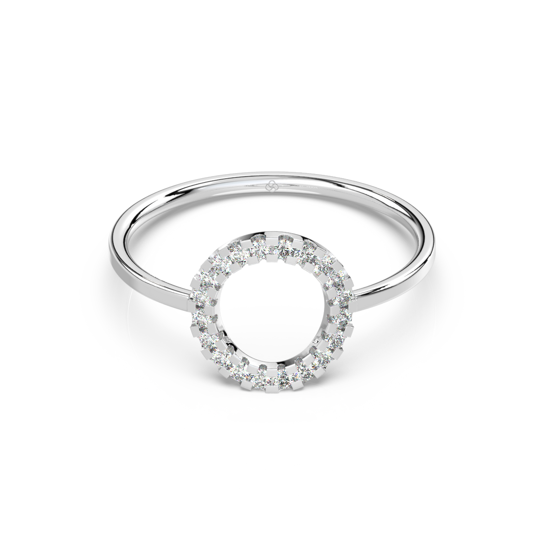 Circle Of Life Lab Grown - Engagement Diamond Ring by Stefee Jewels