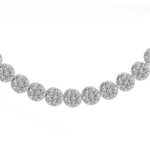 Load image into Gallery viewer, Cluster Lab Grown Diamond Bracelet By Stefee