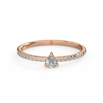 Load image into Gallery viewer, Novo Pink Lab Grown -Engagement Diamond Ring by Stefee Jewels
