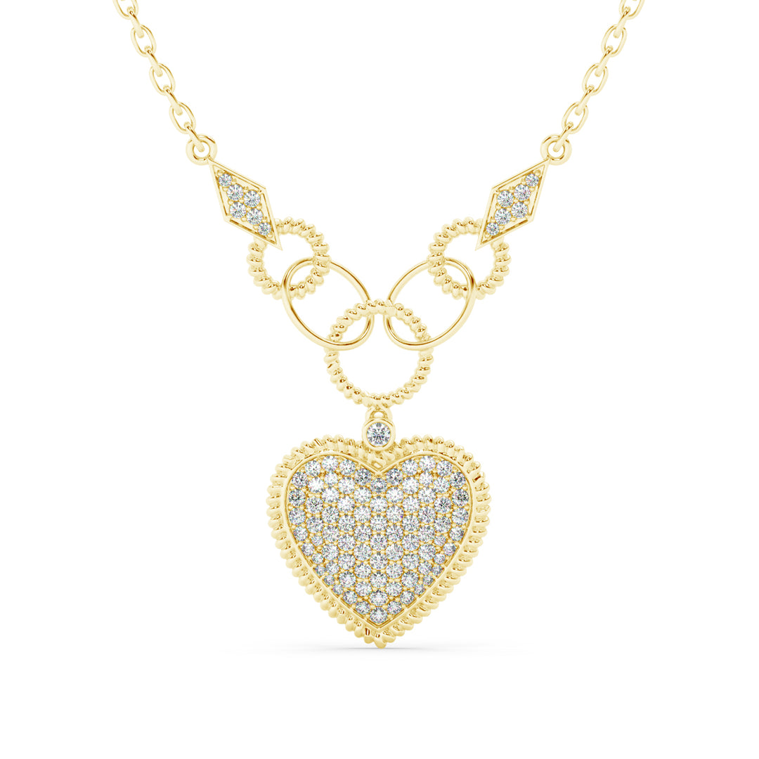 Forever Interlocked Diamond Pendant