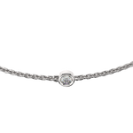 Load image into Gallery viewer, Bezel Set 3  Lab Grown Diamond Bracelet by Stefee