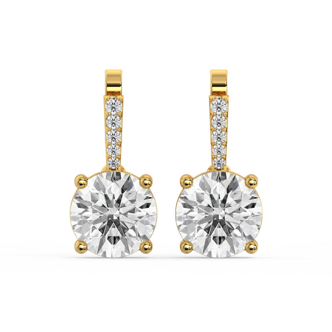 Everyday Dazzling Lab Grown Diamond Studs  By Stefee Jewels