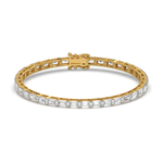 Load image into Gallery viewer, Radiant Lab Grown Diamond Tennis Bracelets by Stefee Jewels