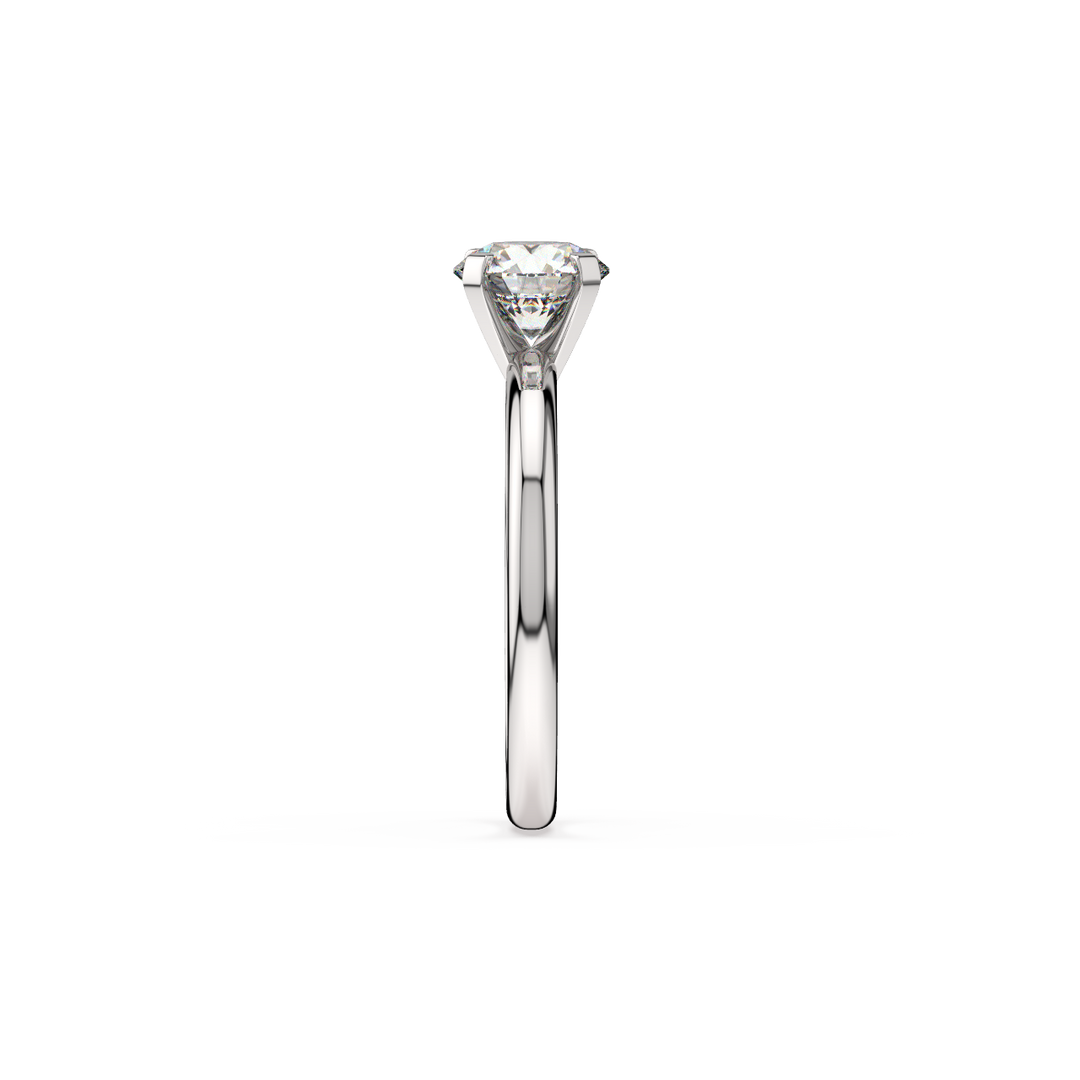 Solitaire 1ct. Lab Grown - Engagement Diamond Ring by Stefee Jewels