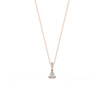 Load image into Gallery viewer, Eclectic Triangle  lab Grown Diamond  Pendant Set by Stefee Jewels
