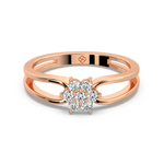 Load image into Gallery viewer, Halo-Star  Lab Grown Diamond Ring by Stefee Jewels
